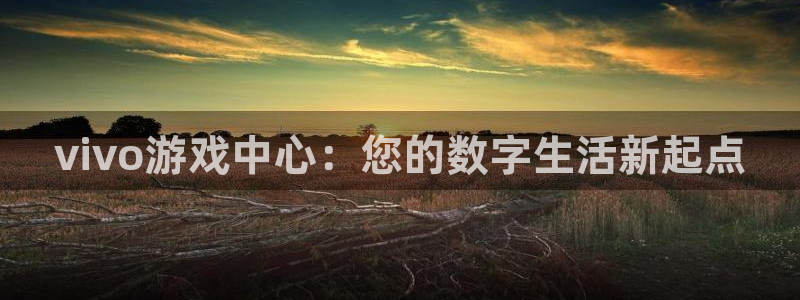 杏鑫注册登录网址是多少：vivo游戏中心：您的数字生活新起点