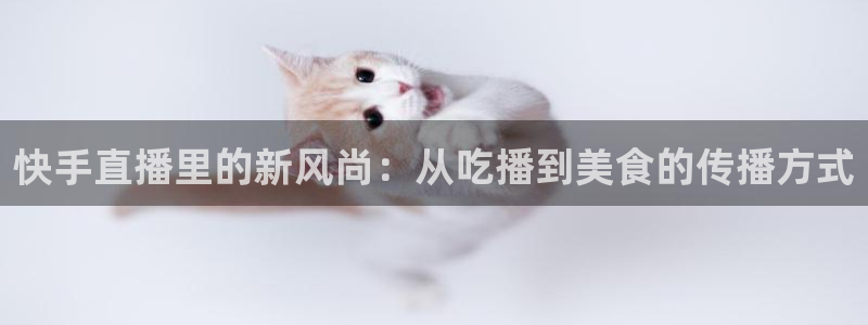 山猫直播体育在线：快手直播里的新风尚：从吃播到美食的传播方式