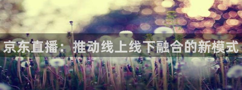 山猫免费体育赛事在线观看：京东直播：推动线上线下融合的新模式